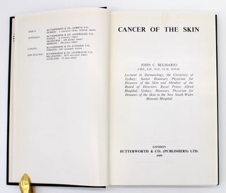 Item #1023 Cancer of the Skin. John C. Belisario
