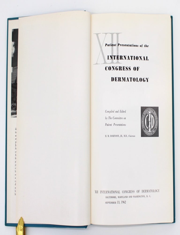 Item #1026 Patient Presentations of the International Congress of Dermatology. H. M Robinson.