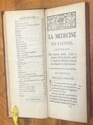 La M&eacute;decine et la Chirurgie des Pauvres