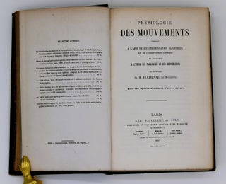 Item #844 Physiologie des Mouvements: Démontrée à l’Aide de l’Expérimentation Électrique...