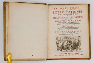 Item #886 Exercitationes Anatomicae Duae de Structura et Usu Renum. Lorenzo Bellini