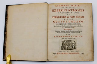 Item #888 Exercitationes Anatomicae Duae de Structura et Usu Renum. Lorenzo Bellini