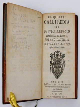 Callipaediae, seu de Pulchrae Prolis Habendae Ratione, Poema Didacticon