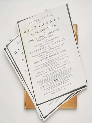 Item #ABE-1745437768985 Extracted CHEMISTRY SECTION of Encyclopaedia; or, A Dictionary of Arts,...