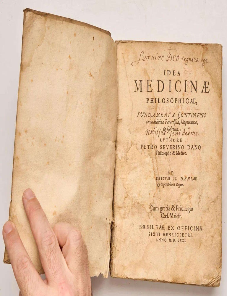 Item #ABE-1745525847708 Idea Medicinae Philosophicae Fundamenta Continens totius Doctrinae...