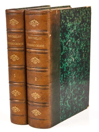 Item #EBS100188 Essai de M&eacute;canique Chimique Fond&eacute;e sur la Thermochimie par M. Berthelot. Tome...