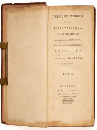 Item #EBS100206 Dissertatio medica inauguralis, de humore acido a cibis orto, et magnesia alba....