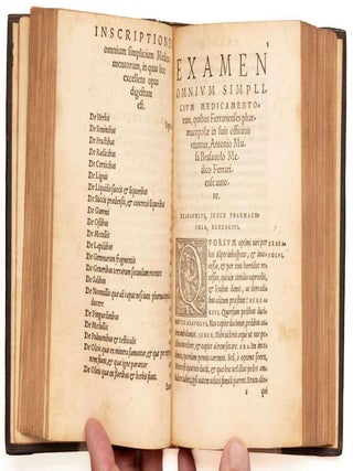 Examen omnium Syruporum, quorum publicus usus est. Omnia ab autore recognite cum indice