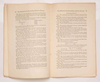 The Permeability of Metals to Mercury . Offprint from the American Journal of Science and Arts, Vol. XIII, No. 39, May 1852, pp 39-52