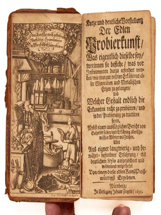 Item #EBS100342 KURZE UND DEUTLICHE VORSTELLUNG DER EDLEN PROBIERKUNST. Anonymous