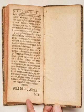 Manuductio ad Chemiam Pharmaceuticum. Accessit Chymie Curiosa Variis, nonsolum ex Regno vegetabili, sed etiamex Minerali, & Animali