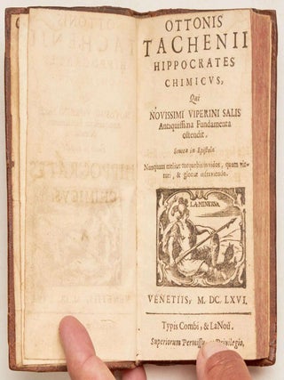Item #EBS100430 Hippocrates Chimicus, Qui Novissimi Viperini Salis Antiquissiana Fundamenta...