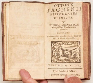 Item #EBS100430 Hippocrates Chimicus, Qui Novissimi Viperini Salis Antiquissiana Fundamenta...