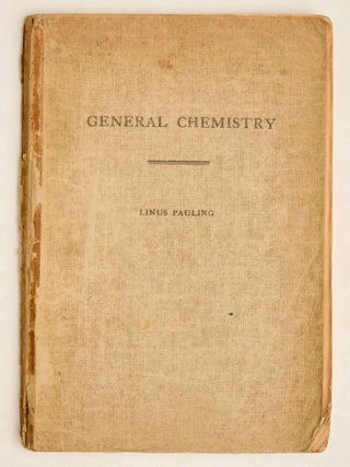 Item #EBS100481 General Chemistry (Preliminary Edition). Linus Pauling